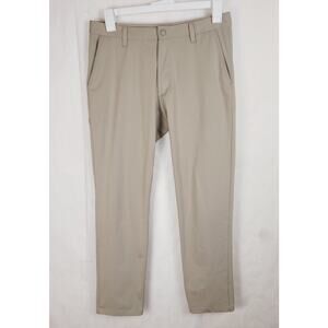 Rhone Commuter tan active pants Size 31x31 Golf Outdoors Preppy Casual